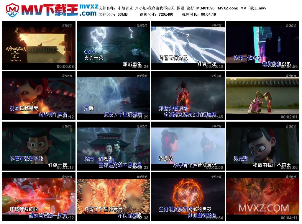 小旭音乐_卢小旭-我命由我不由天_国语_流行_MD401596